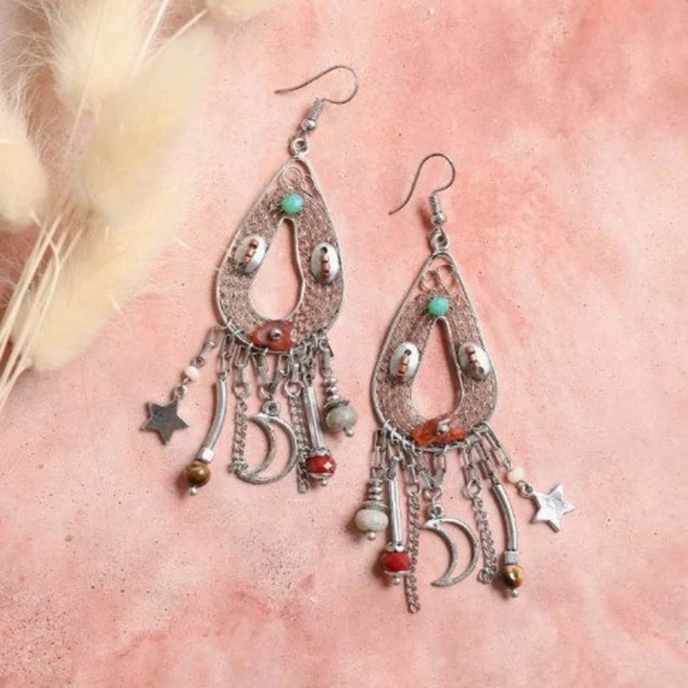 Brand NEW Bohemian Earrings - Picture 2 of 4